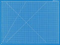 Dahle Vantage 10694 Premium Self-Healing Cutting Mat, 1/2" Grid, 5 Layers by Dahle