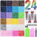 30000 Pcs Resin Jelly Rhinestones Kit, All-in-One Bedazzling Kit by Lotwow