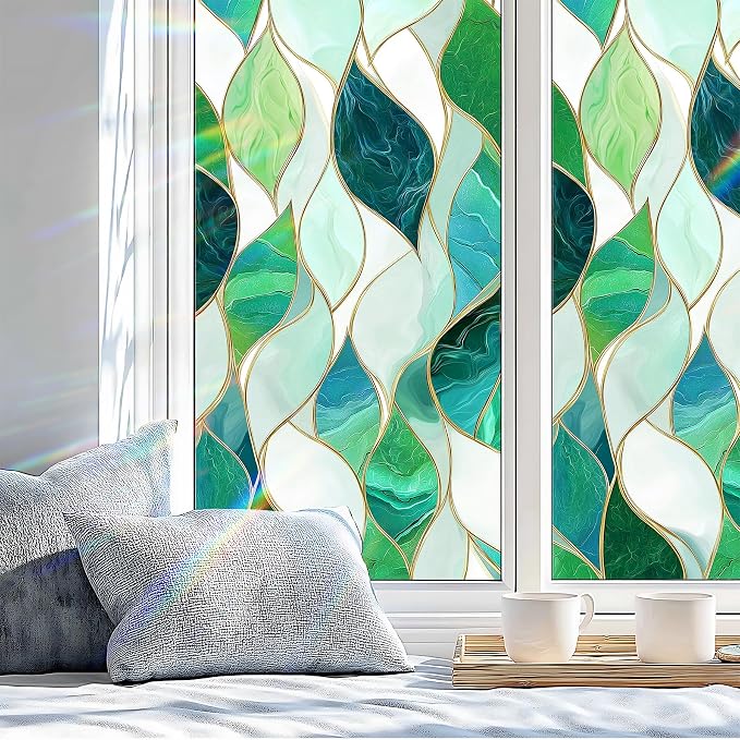 Stained Glass Window Privacy Film Static Cling - Image 4