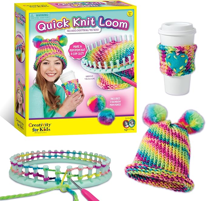Creativity for Kids Quick Knit Loom Kit by CreativityforKids