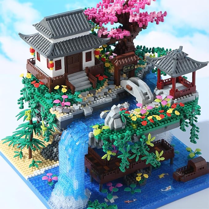 Yushinv Cherry Blossom Tree Building Set - Image 2