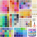 Redtwo 30000 Pcs Clay Beads Bracelet Making Kit, 9 Boxes 192 Colors Friendship by Redtwo