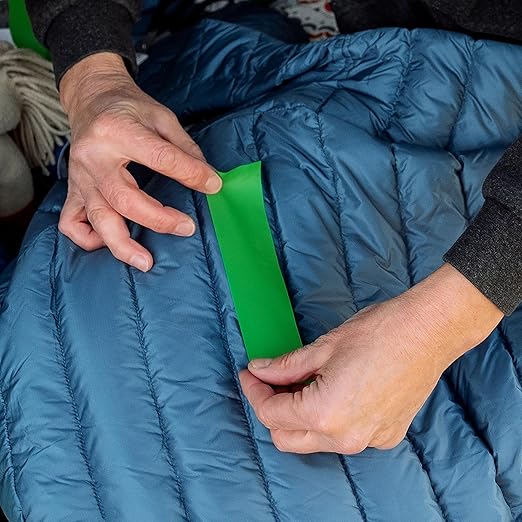 GEAR AID Tenacious Tape 3”x20” Fabric and Vinyl Gear Repair Tape, Quickly Fix Holes and Rips in Puffy Jackets, Rain and Snow Gear, Tents, Sleeping Bag and More, Clear, 1 Pack
