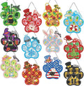 Cinnvoice 12 Pcs Summer Seasonal Diamond Art Hanging Ornament Kit by Cinnvoice