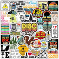 BulbaCraft 100Pcs Funny Disc Golf Stickers Decals by BulbaCraft