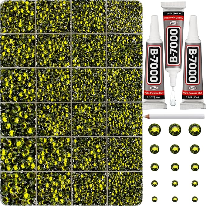 33000Pcs Oliver Green Rhinestones by Worthofbest