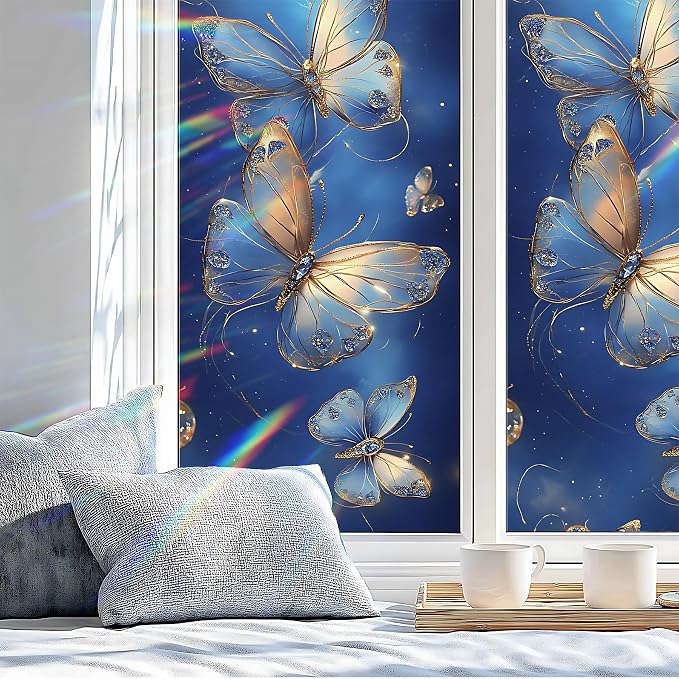 Stained Glass Window Privacy Film Static Cling - Image 4