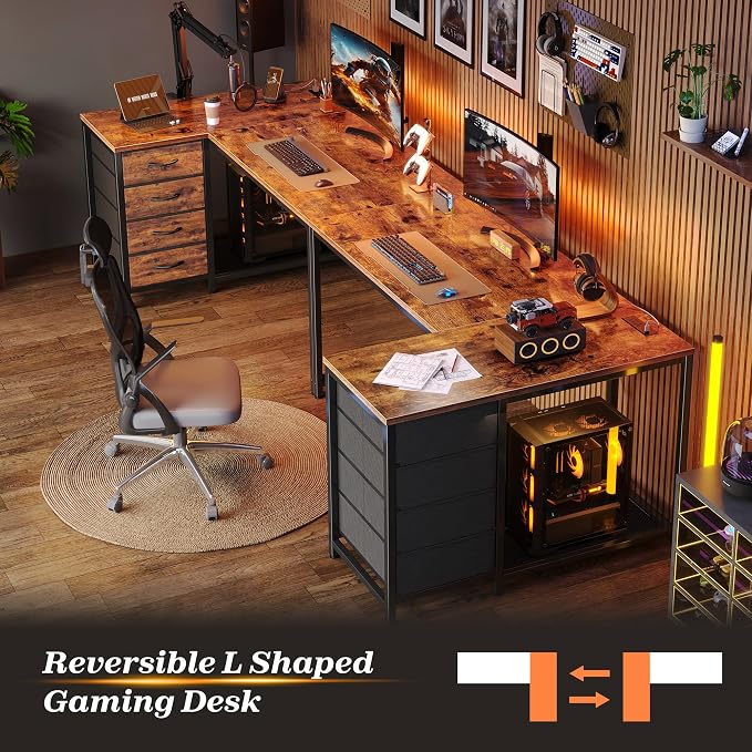 PRAISUN 43.3" Small Computer Desk - Image 9