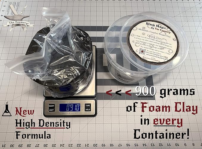 The Foamory Moldable Cosplay Foam Clay High Density Air Dry Clay, EVA Foam - Image 7