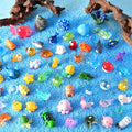 56pcs Mini Ocean Resin Animals, Miniature Plastic Figurines Tiny Sea Animals by Unknown