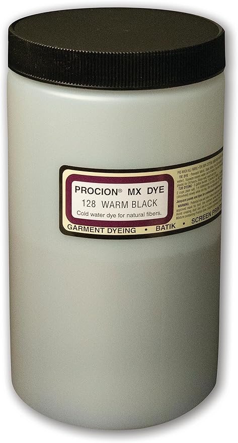 Jacquard Procion MX Dye #128 Warm Black, 1 lb. Jar by Jacquard