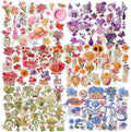 Pengxiaomei 375 Pcs French Flower Stickers by Pengxiaomei
