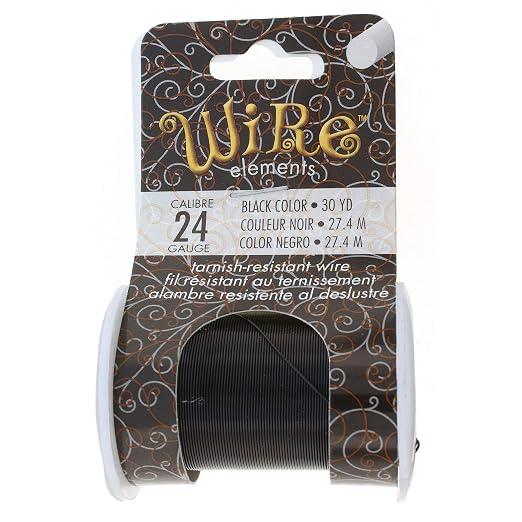 The Beadsmith Wire Elements 24-Gauge Lacquered Tarnish-Resistant Copper Wire - Image 7