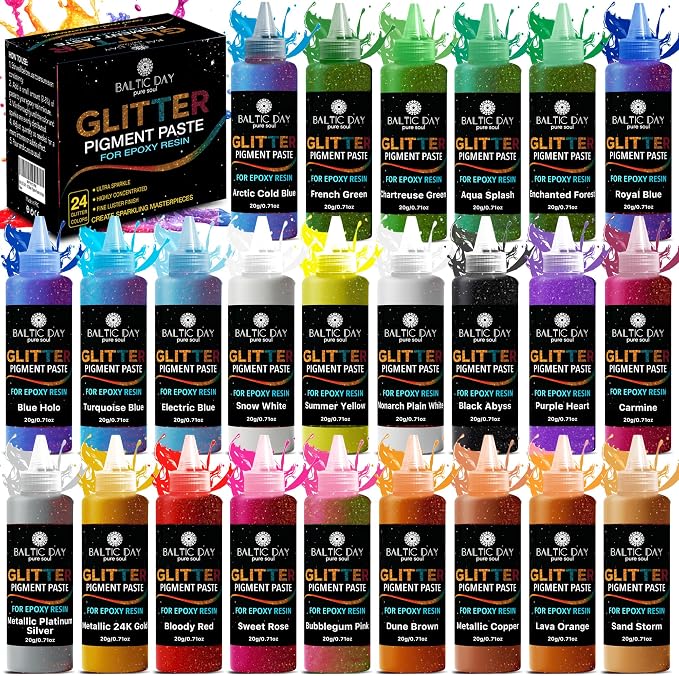 BALTIC DAY 24 Color Pigment Paste by BALTICDAYpuresoul