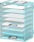 DALTACK 9-Tier Paper Organizer for Desk, Mesh Letter Tray Desk Organizer by DALTACK