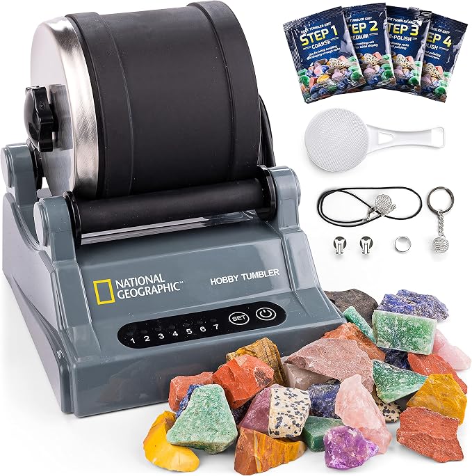 National Geographic Hobby Rock Tumbler Kit by BlueMarbleToys