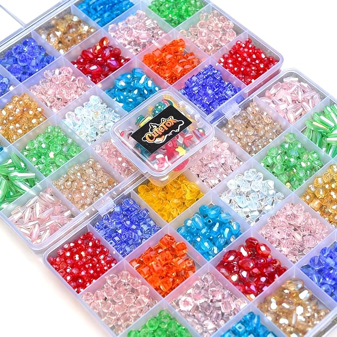 Premium Austrian Glass Beads, Mix Assorted Glass Beads - Image 8