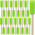 Bates- Foam Paint Brushes with Wood Handle, 1 Inch, 26 Pack, Sponge Brushes by BatesChoice