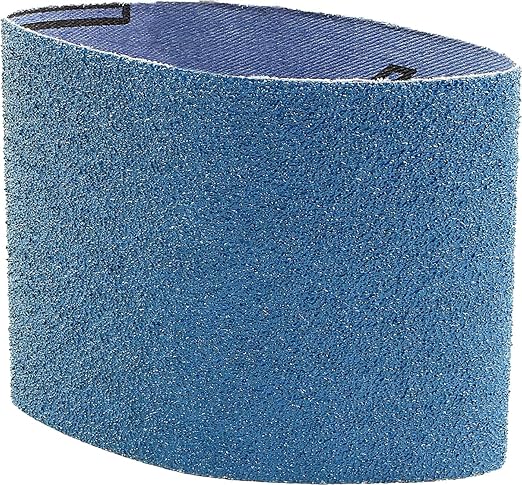 CS Unitec | 42040 | PTX Zirconium Grinding Belt Sleeve. 40-Grit Metal Grinder Tool, 3.5" Diameter x 4" Wide (Pack of 10) - Made in Germany