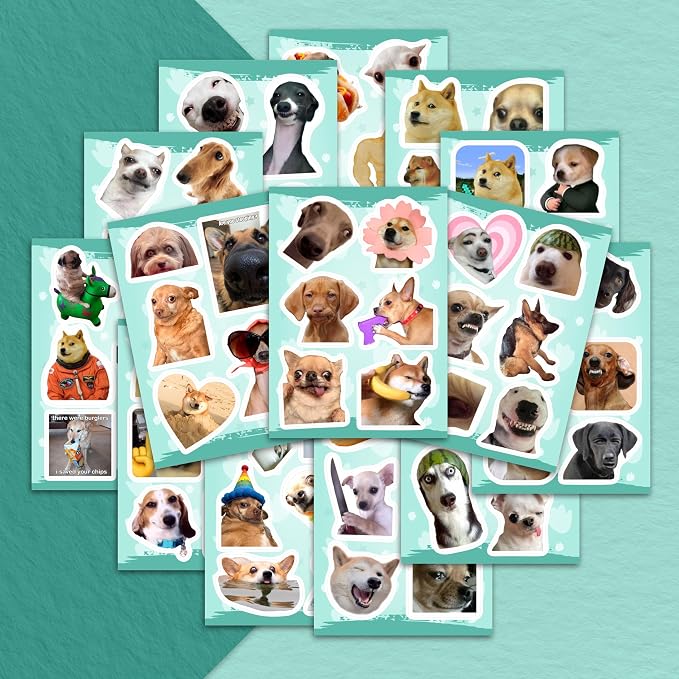 100Pcs Dog Meme Stickers for Water Bottle, Laptop - Image 5