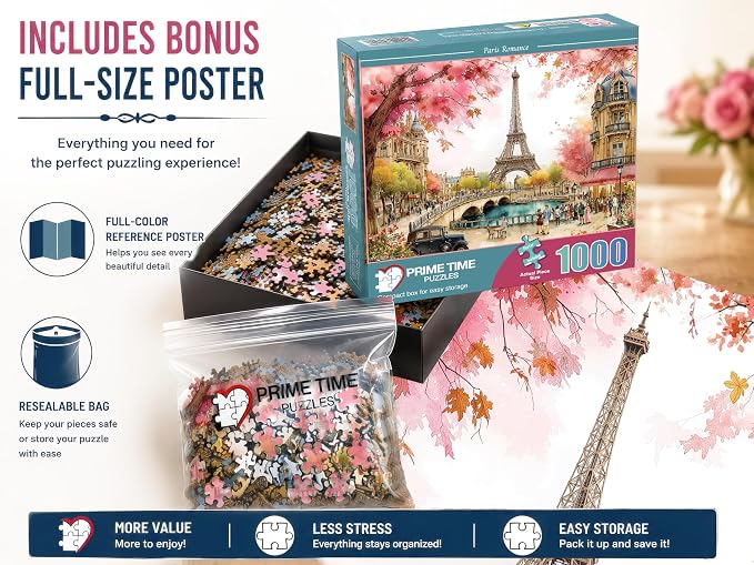 1000 Piece Jigsaw Puzzle for Adults - Image 4