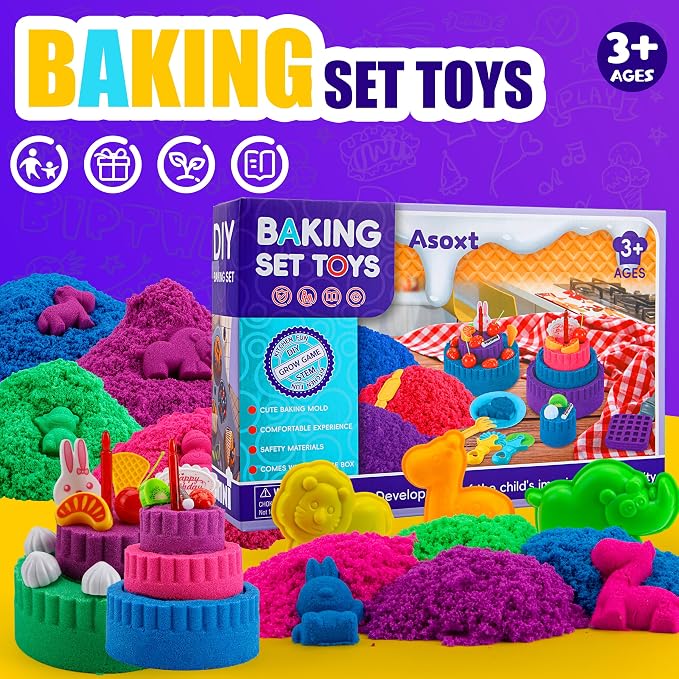 Asoxt Sensory Bin for Boy Girl Kid Toy - Image 2