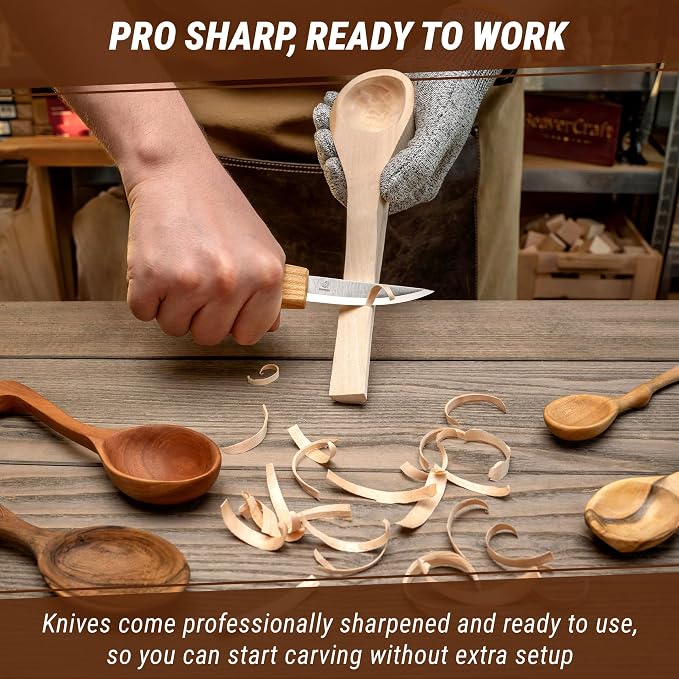 BeaverCraft S13 Wood Carving Tools Set - Image 6