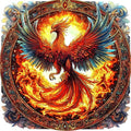 MINIWAN Phoenix Rising 500 Piece Puzzle by MINIWAN
