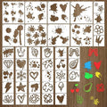 Keluna Stencils for Painting on Wood by KelunaPaintingStencils