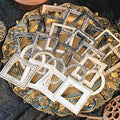 100 Pcs Vintage Frame Stickers for Scrapbooking by JUNKJWBZ%7CPeelStickInspir