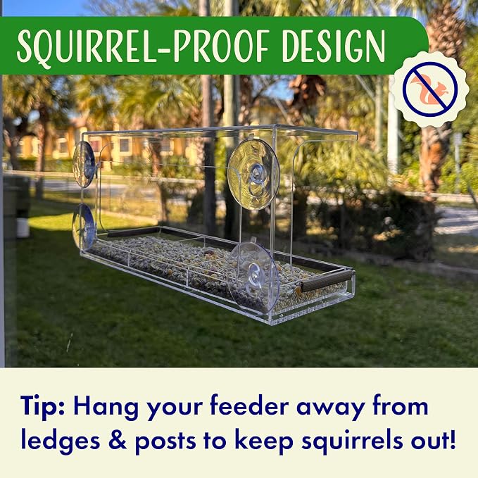 Long Style Bird Feeder with Hole - Image 8
