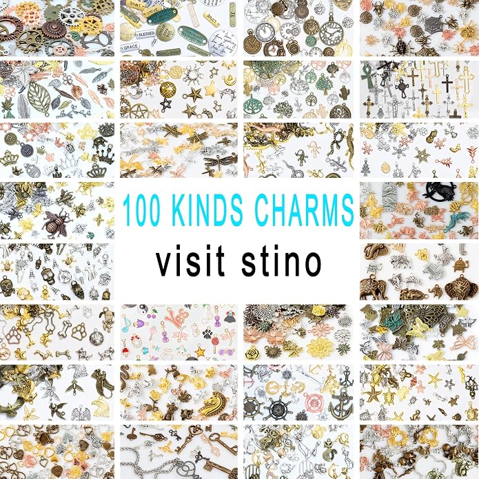 stino 100g Metal Pendant Charms - Image 7