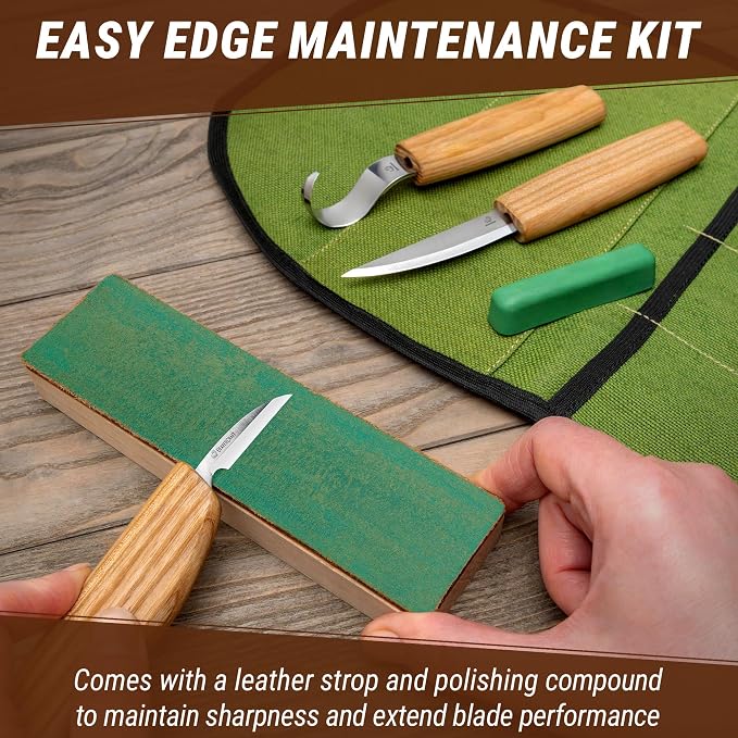 BeaverCraft S13 Wood Carving Tools Set - Image 8