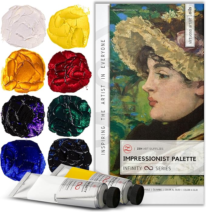 Impressionist Palette by ZenART by ZenARTSupplies