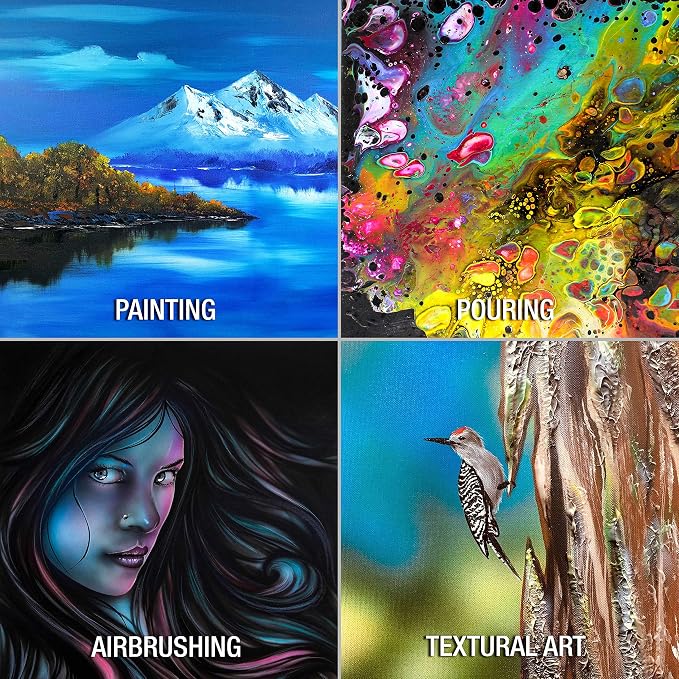 U.S. Art Supply 12 X 12 Inch Art Canvas Board Panels 12 Pack - Image 7