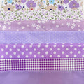 Cotton Fabric DIY Making Supplies Quilting Patchwork Fabric Fat Quarter Bundles by Antetek