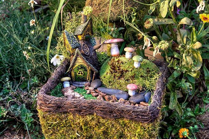 SuperMoss Fairy Garden Kit, Mixed Mosses, 4 oz. - Image 3