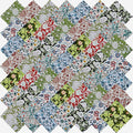 50pcs 12 x 12 inches Multicolor Cotton Fabric Bundle Squares by Unknown