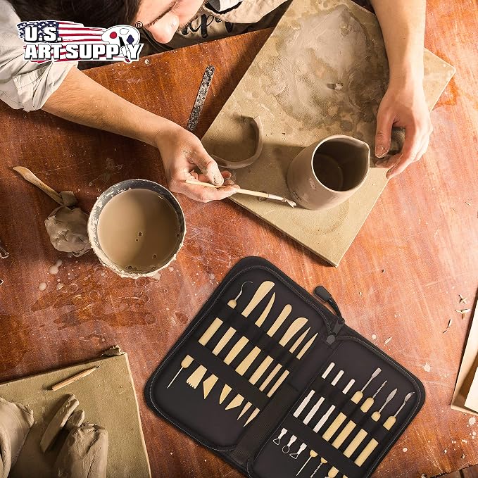 U.S. Art Supply Pottery & Clay Tools Set - Image 6
