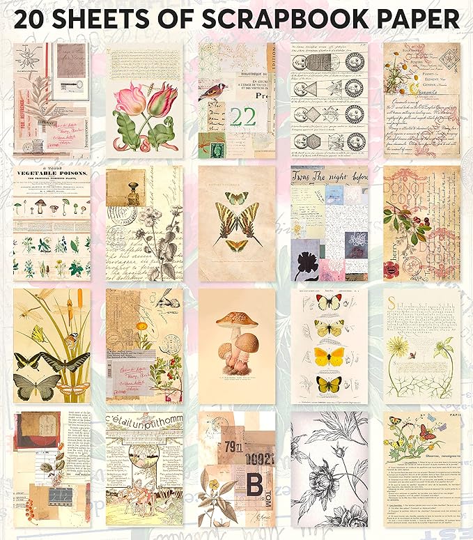 FAYWARE Vintage Washi Stickers for Journaling - Image 5