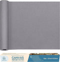 KING MOUNTAIN Canvas Repair Patch 16×60 Inch Self-Adhesive Waterproof Fabric Patch for Sofas, Tents, Furniture,Tote Bags, Car Seats (Grey)