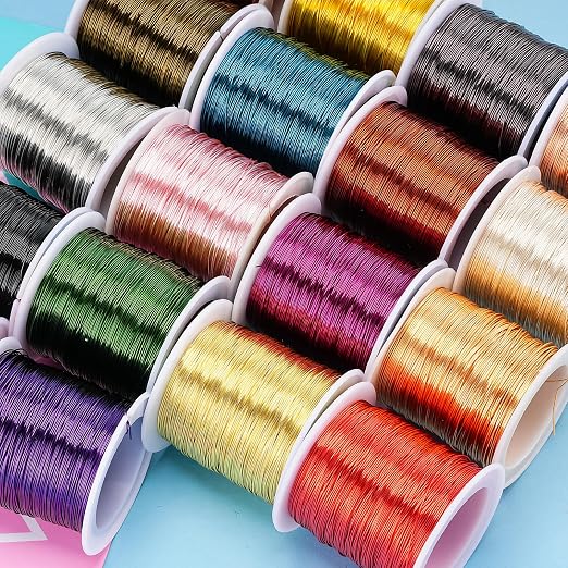 328 Feet Tarnish Resistant Copper Wires 28 Gauge/0.3mm Jewelry Craft Wires - Image 8
