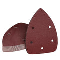 240 Grit Mouse Sander Sandpaper, Jamiikury 5 Hole Detail Sander Sandpaper Palm Sander Paper Mouse Sanding Pads Hook and Loop Sanding Sheets - Pack of 20