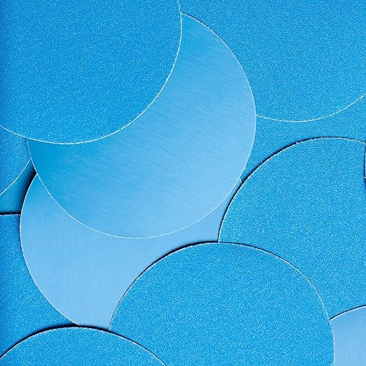 3M Stikit Blue Abrasive Disc Roll, 36268, No Hole, 5 in, 180+ Grade, Pack of 100, Automotive Sanding Discs for Coating Removal, Body Repair, Auto Sanding, Primer Sanding