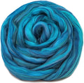 Festival Merino Wool Fiber. Colorful Combed top roving by LivingDreamsYarn