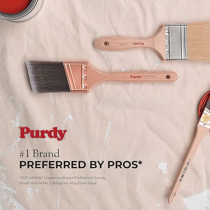 Purdy 144380320 XL Series Sprig Flat Trim Paint Brush, 2 inch - Image 7