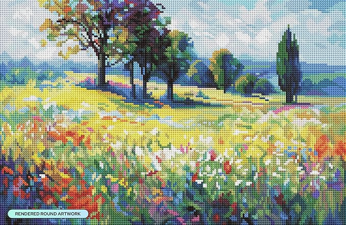 DIAMOND ART CLUB Wildflower Field - Image 2