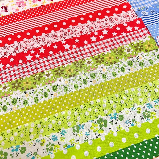 Cotton Fabric DIY Making Supplies Quilting Patchwork Fabric Fat Quarter Bundles - Image 4