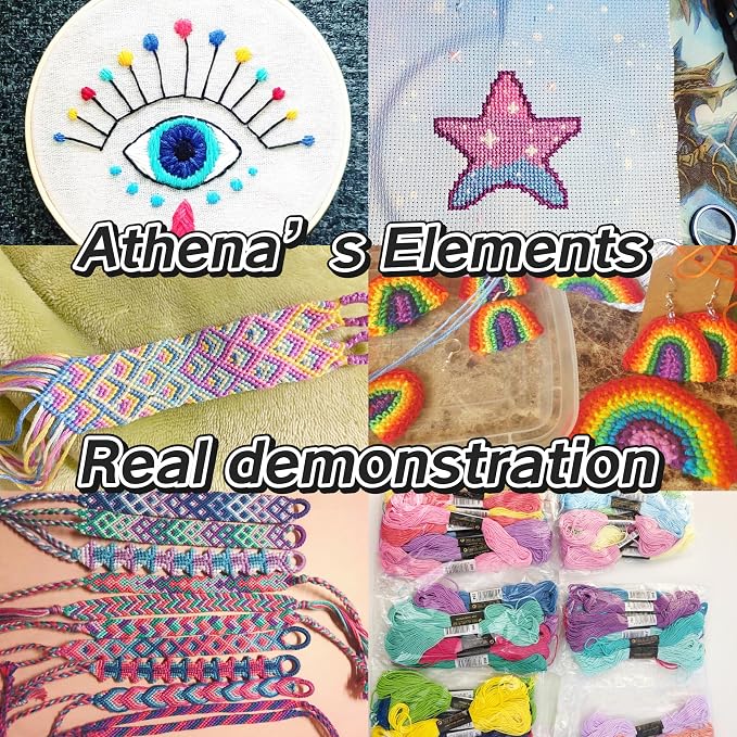 Athena’s Elements Embroidery Floss | Rainbow Thread - Image 2