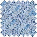4"x4"200pcs Cotton Fabric Squares by newamishquilt